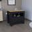 Kitchen Island Two Door Cabinet and Shelf-518248327