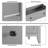 Tall 5-Drawer Dresser, Modern Wooden Chest with Deep Drawers & Metal Knobs for Bedroom, Entryway & Hallway-2045425560