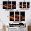 Ensemble de décoration murale rétro Neon Light Strips Roadster I-107760660-107760663