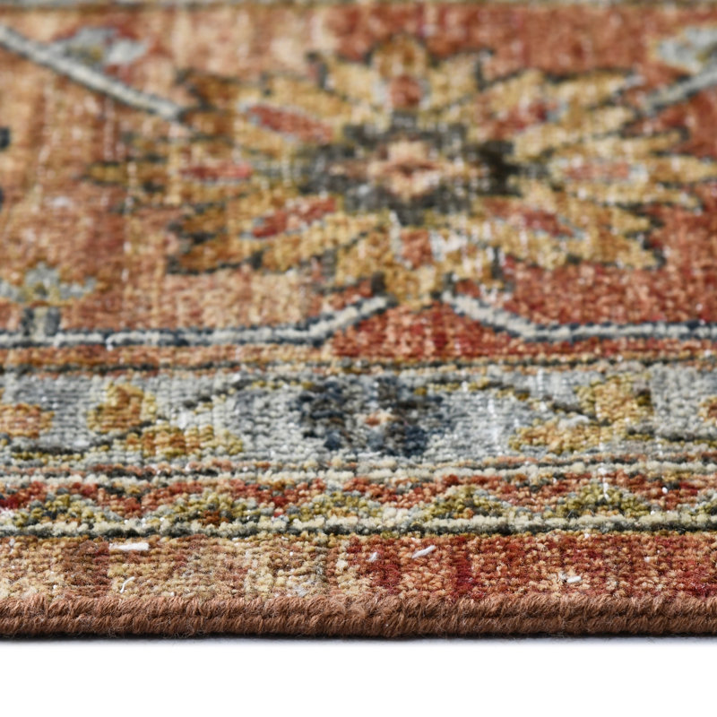 Tapis oriental noué à la main brun, Rectangle 2 pi x 3 pi