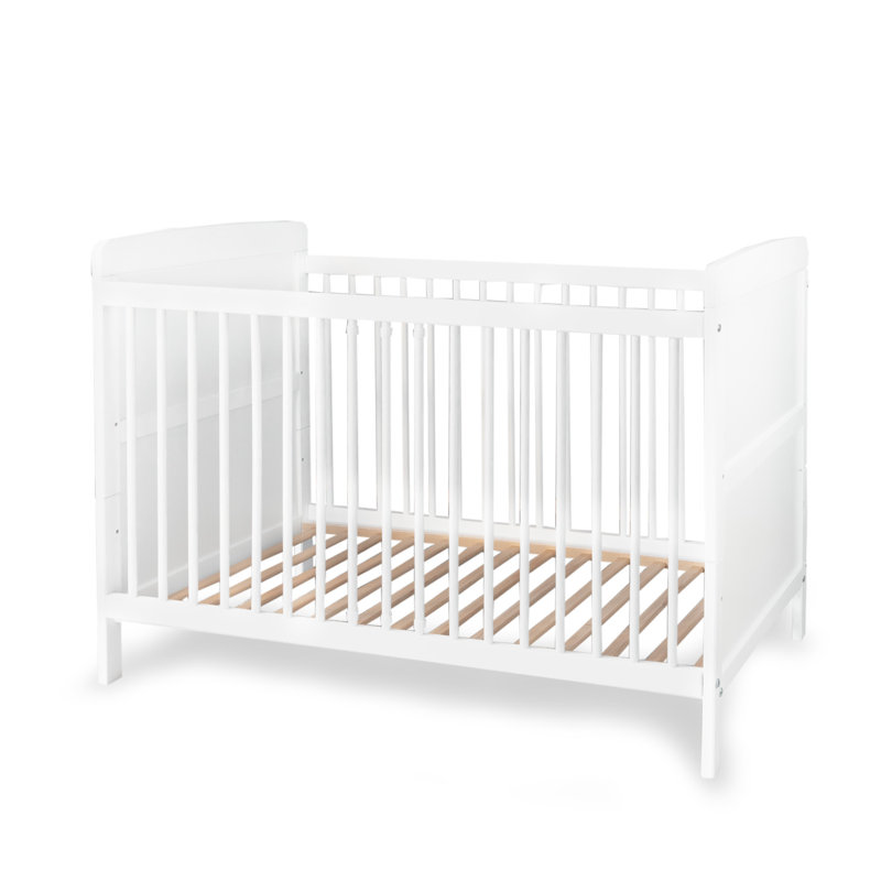 Baby Cot, White, 60x120cm
