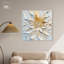 Art mural floral élégant sur toile de lotus par Art Remedy-104343626-104343640