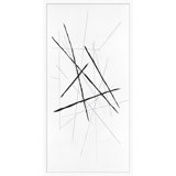 Crossing Sticks 1 Painting by Thom Filicia