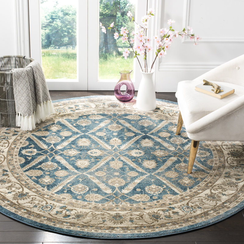Tapis performance oriental Sofia Weigle, Rond 6 pi 7 po