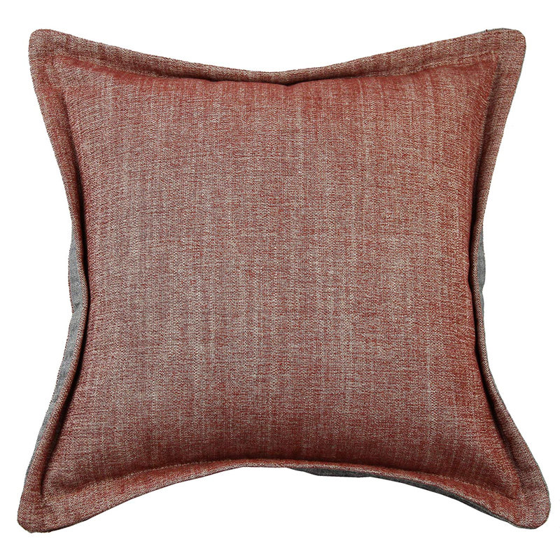 Winterport Square Throw Pillow Cover, Brown, 49 x 49cm