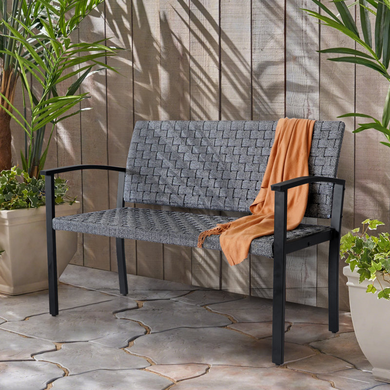 Banc de jardin Granillo, gris