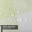 Rideau de douche transparent transparent, rideaux de douche pour la salle de bain avec 12 crochets-1978390019