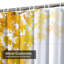 Rideau de douche transparent transparent, rideaux de douche pour la salle de bain avec 12 crochets-129999978