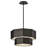 Facet Five-Light Convertible Hexagonal Two-Tier Pendant-94486974-94486975
