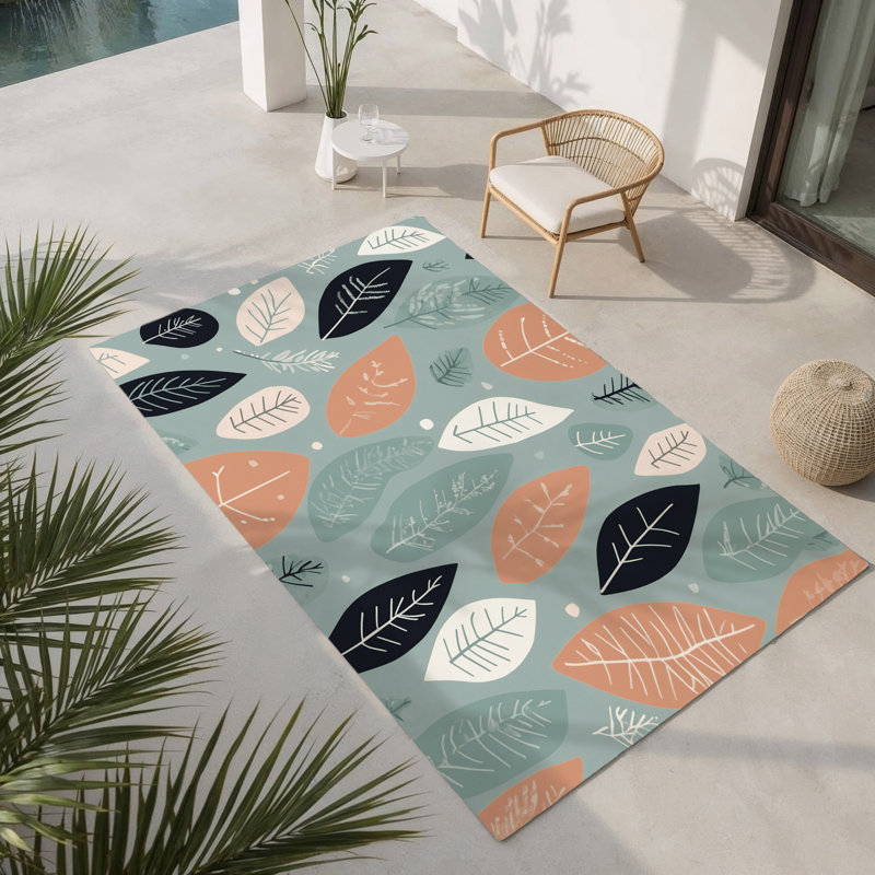 Tapis intérieur et extérieur Meadow’S Secret, Rectangle 5 pi x 7 pi
