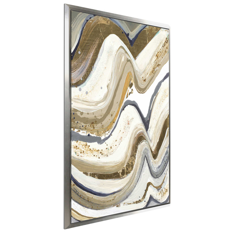 « new concept neutral », reproduction de peinture à l’acrylique sur toile encadrée, H 51,5 po x l 31,5 31,5 po x P 2 po