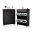 Rangement à chaussures pour le vestibule, range-chaussures autoportant avec 2 tiroirs rabattables, range-chaussures dissimulé-313255597