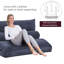 Fauteuil futon simple à dossier large de 43 po Theresa-705540244