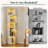 64.8"H, Modern Storage 5-Tier Bookshelf-552199622