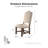 Joyce Wood 7-Piece Dining Table Set