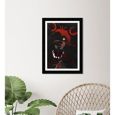 Entertainment and Hobbies Foxy Print Video Games' - Picture Frame Graphic Art Print on Paper -  Wynwood Studio, 27563_13x19_SUPERB_PS_NLC