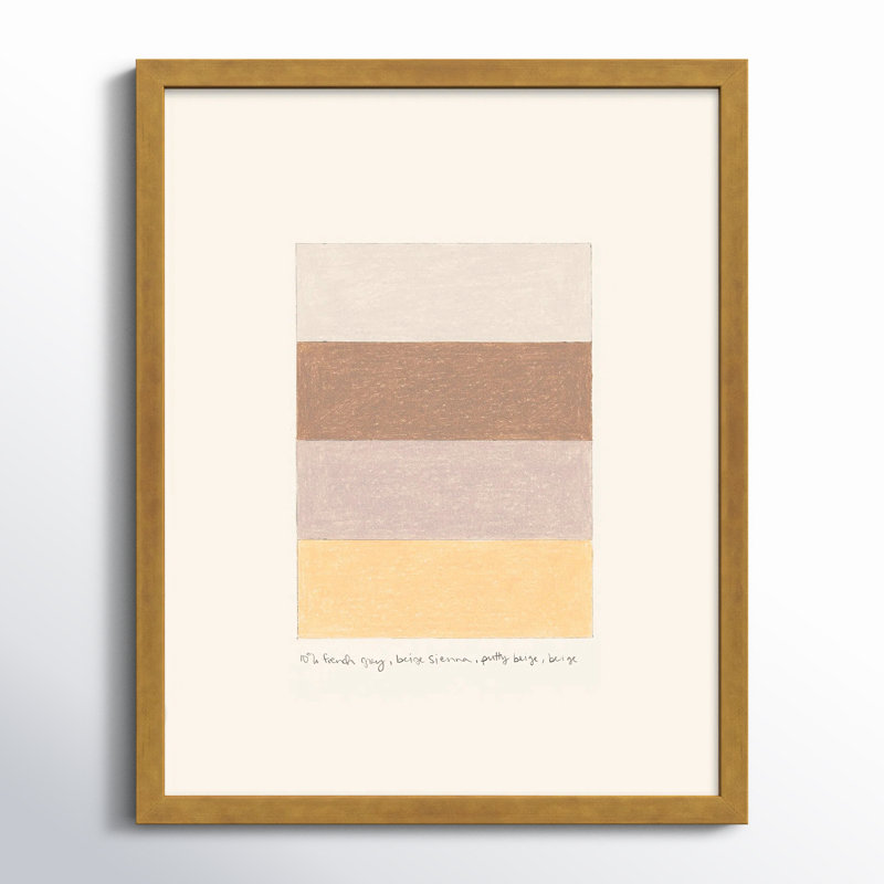 Stacks Print by Beth James, Gold Framed, 25" H x 20" W x 1.25" D