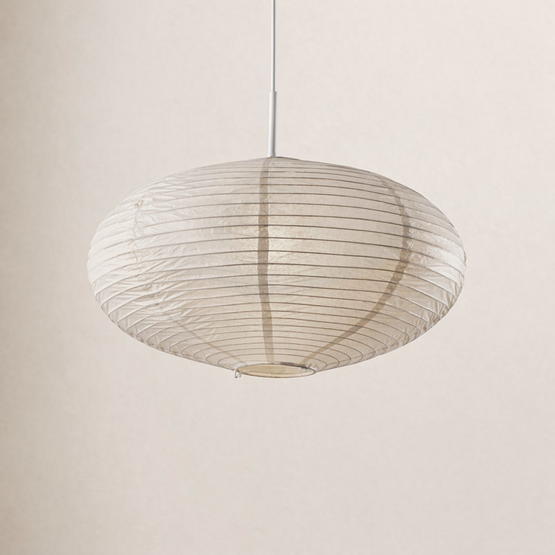 Astri 1 - Light Beige/White Lantern Pendant