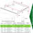 Door Window Awning Canopy 47X34. Polycarbonate, Brackets, Heat , 3 Mounting Points, Pu Coated Valance 47" Wide X 34" Deep Awning, Solid Polycarbonate & Aluminum Alloy, Rust- Upf80+/Upf50+, Wind