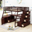 Lit mezzanine en bois avec tiroir Kerth-1069328805-1046702637