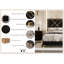 Ensemble de chambre à coucher 3 pièces avec revêtement standard Lauren-920147955-920147954