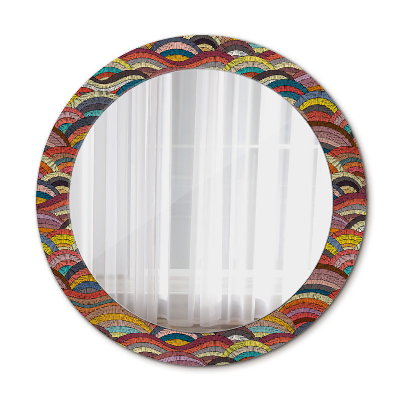 Huldar Glass Flat Wall Mirror