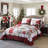 Polyester Plaid Quilt-1308436739