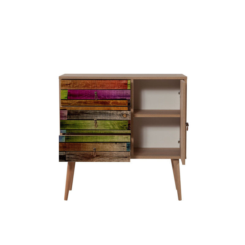 Commode combinée 3 tiroirs Borst