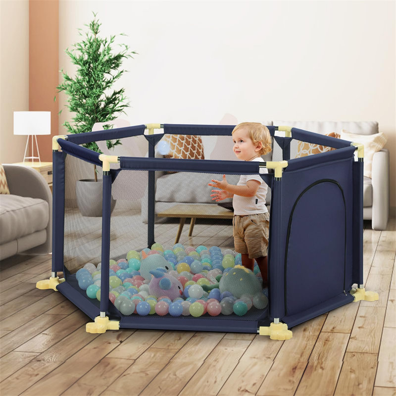 Hawarth Playpen, Blue