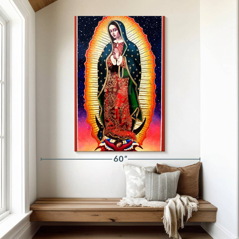 Adella, Mère Marie de Guadalupe, H 51 po x l 34 po
