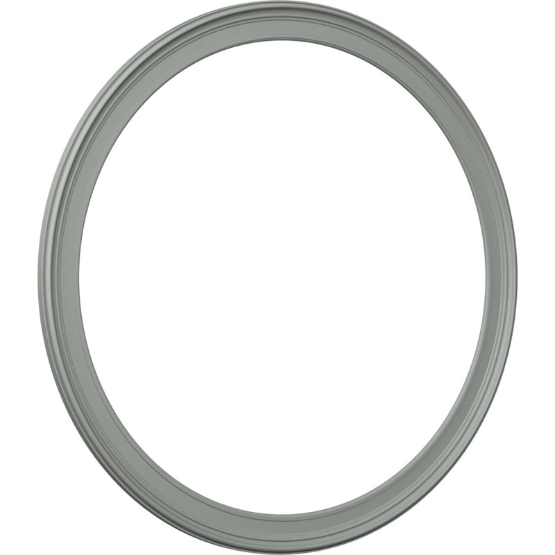 Ensemble d'anneaux de plafond 70 po x 70 1/2 po x P 61 3/8 po x l 5 po x P 1 5/8 po, Paquet de 4 (forme un cercle complet)