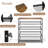 15 Pair Stackable Shoe Rack