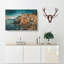 Riomaggiore Cinque Terre In Italy - Wrapped Canvas-56629351