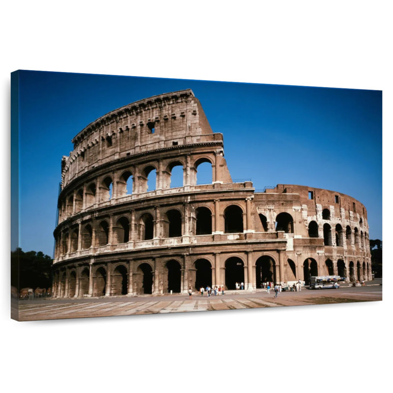 Roman Colosseum Ruins