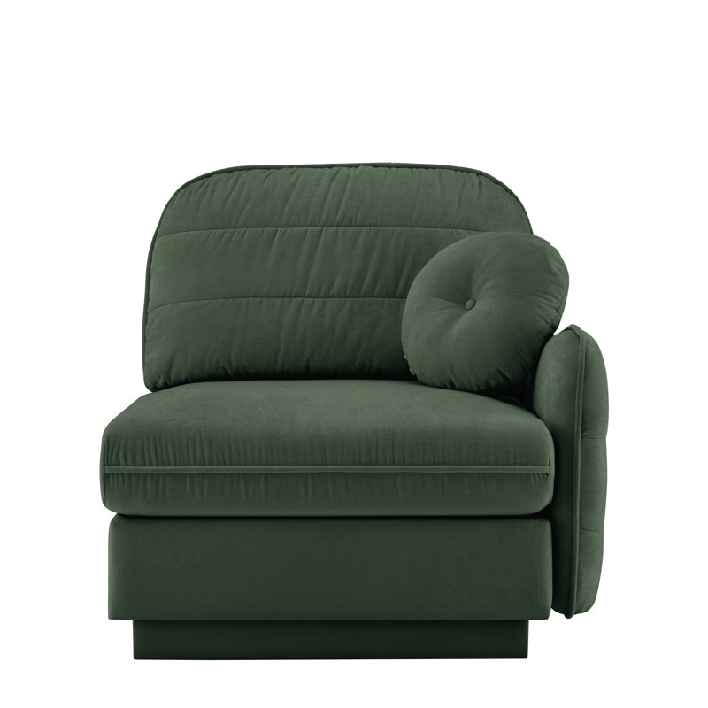 Canapé Celena - Chenille RSF - Vert, Green Chenille
