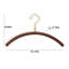 Cintre en bois massif et laiton-102830741