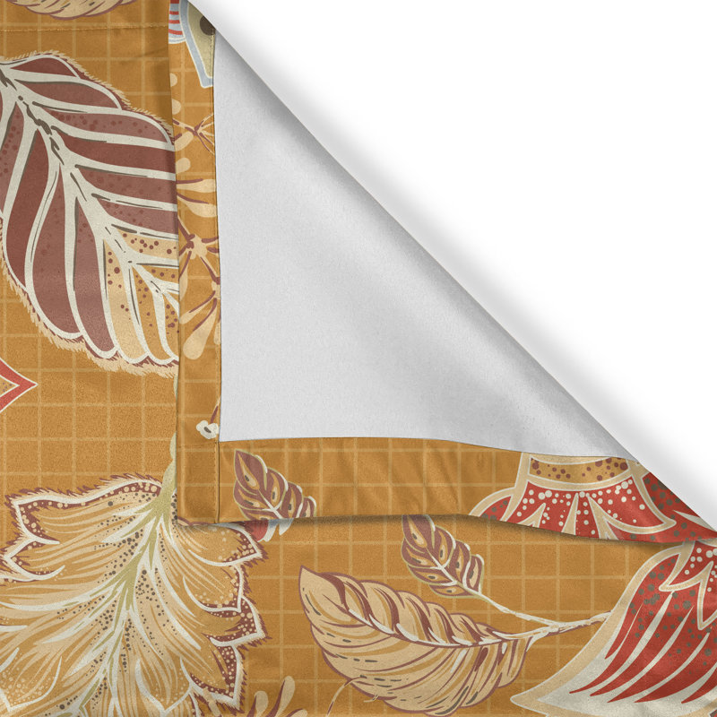 Semi Sheer Curtain Pair