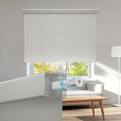 100% Blackout Covered Cordless Roller Shade for Indoor Windows