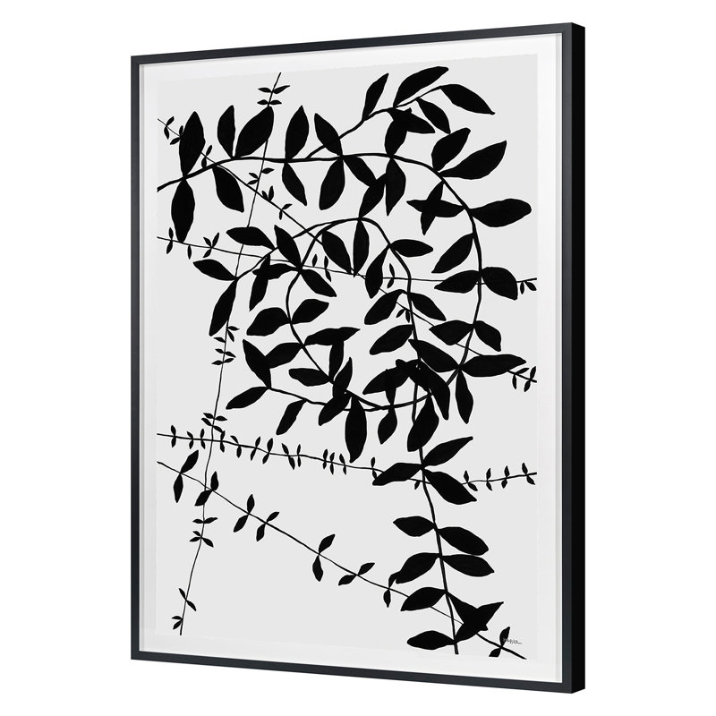 Black Gray 3 Print by Hable Construction, 48'' H x 34'' W