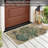 Crescent Beach Shells Linen Look Indoor/Outdoor Floor Mat
