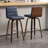 Mariea Swivel Upholstered Counter Stool-898075345-901286502