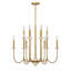 Oakhurst 12-Light Chandelier in Antique Gold-1420227929-1420227926