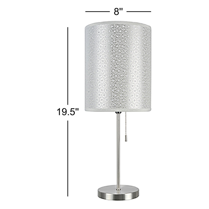 Lampe de table 19,5 po contemporaine chandelles Reuben