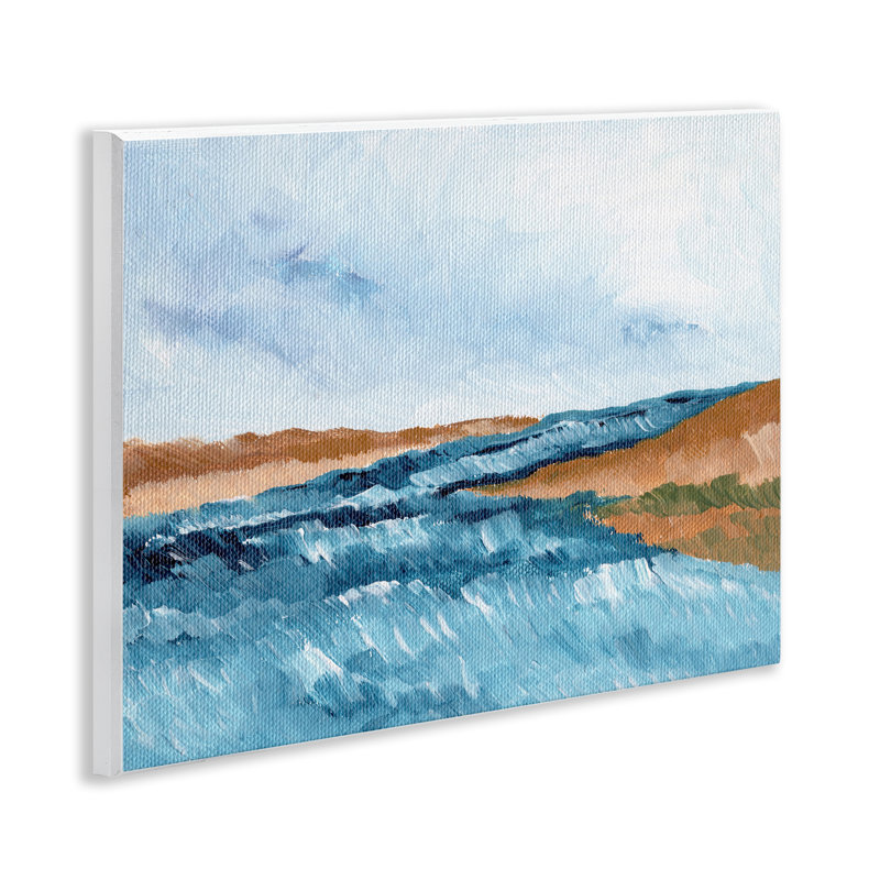 Plaque murale «Coastal Dreams Abstraction», conception par Nikita Jariwala