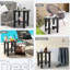 Cotner Oval Outdoor Side Table , 12.2'' in. W 16.5'' in. D-549087334-549087328