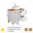 32" Freestanding Bathroom Vanity with Sink