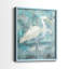Impression encadrée Coastal Egret I-Premium - prête à être accrochée - aucun clou requis - aucun clou requis-779304395-779304413