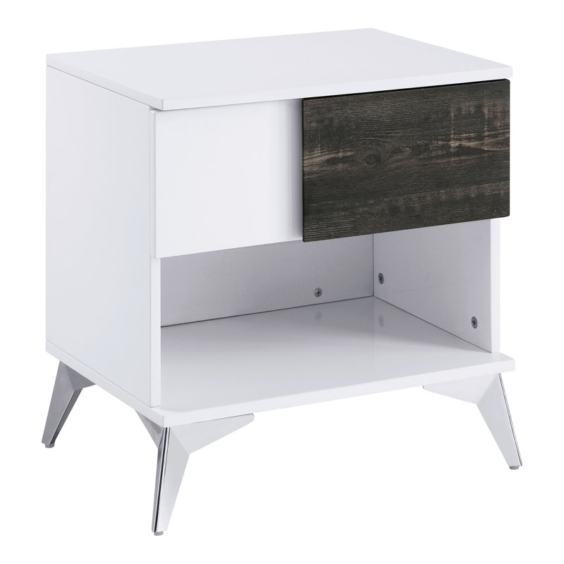 Table de bout avec rangement Kemo