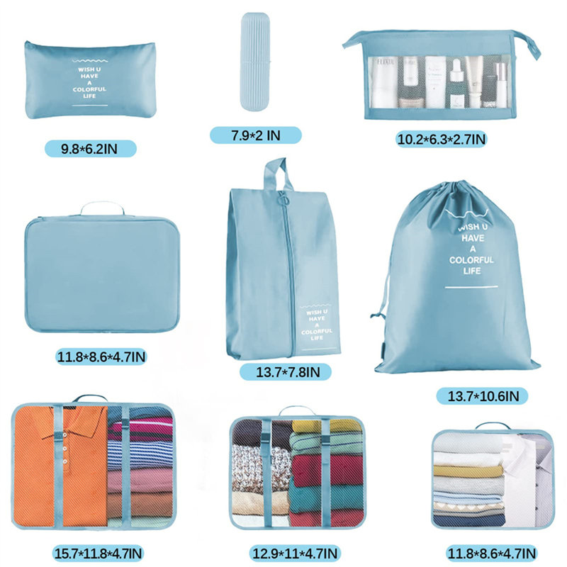 Rebrilliant Fabric Storage Bag, Blue