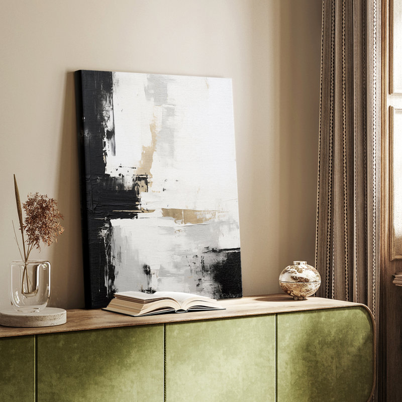 Série ABSTRACT Dxxxi - galerie Cavas sur mesure, H 12 po x l 8 po